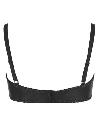 Skórzany stanik odkryty Leather Shelf Bra 75B - Skóra, imitacja skóry - 6