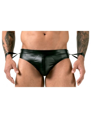 Slipy z uprzężą Men's Jock Briefs S - Stringi, slipy - 2