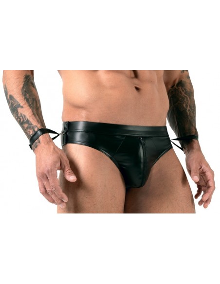 Slipy z uprzężą Men's Jock Briefs S - Stringi, slipy - 3