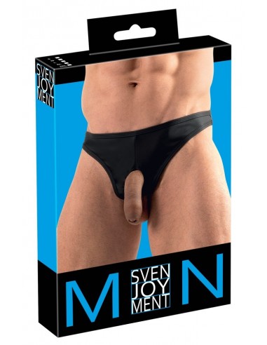 Stringi z wyjściem na członka Men's String S - Stringi, slipy - 1