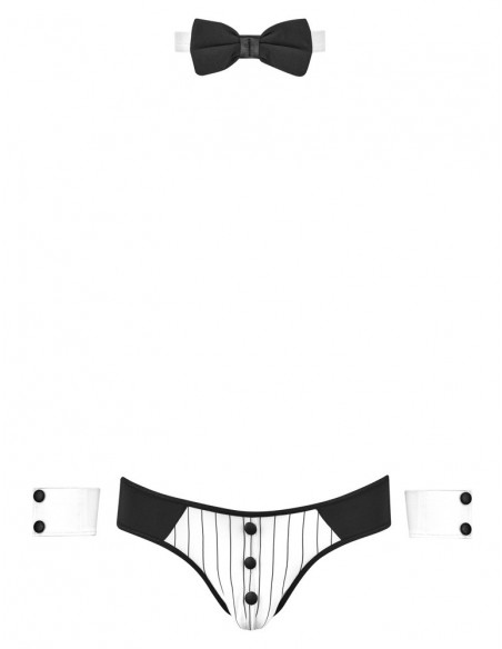 Slipy z muszką i mankietami Men's Jock Briefs S - Stringi, slipy - 4