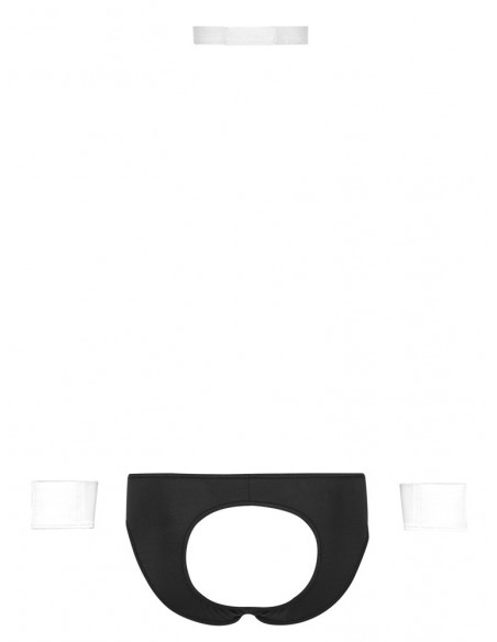 Slipy z muszką i mankietami Men's Jock Briefs S - Stringi, slipy - 6