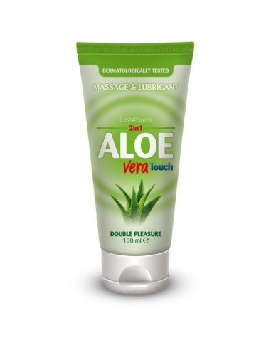 Wodny lubrykant ALOE VERA TOUCH GEL 100 ml - Lubrykanty do seksu klasycznego - 1