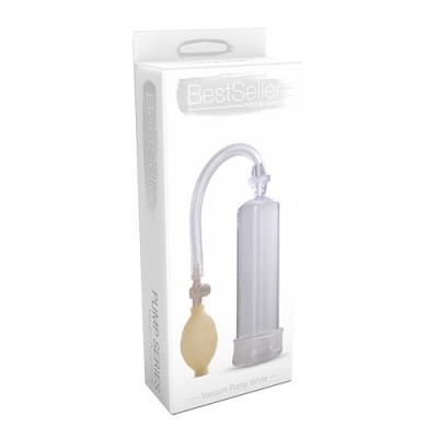 Pompka próżniowa Bestseller Vacuum Pump White – transparentna, 20 cm - 1 2