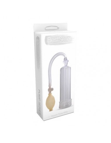 Pompka Erekcyjna Do Penisa Vaccum Pump White - Pompki erekcyjne i powiększające penisa - 2