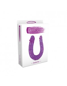 Podwójne dildo Toyz4Lovers BestSeller 30 cm Fioletowe - Dilda podwójne - 1 2