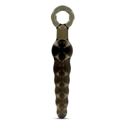 Koraliki analne Worm Grey 18,5 cm (1,5-3 cm średnicy) z TPR - 1 2