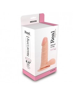Dildo Fallo Realistico Real Rapture Flesh 6.5" - Dilda realistyczne - 1 2
