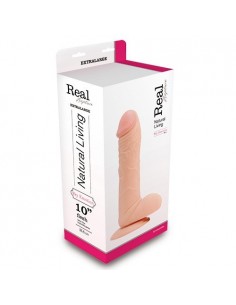 Dildo Gigant XL REAL RAPTURE 28,5 cm Cieliste - Dilda giganty - 1 2