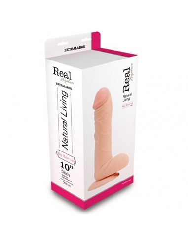 Dildo Gigant XL REAL RAPTURE 28,5 cm Cieliste - Dilda giganty - 2