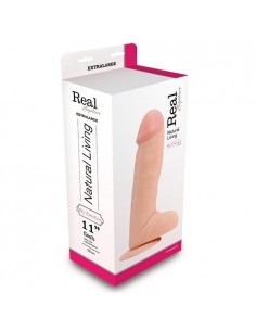 Dildo Gigant XXL REAL RAPTURE 31 cm Cieliste - Dilda giganty - 1 2