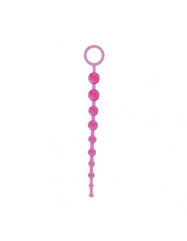 Kulki analne Jammy Jelly Anal 10 Beads Pink - Kulki analne, koraliki analne - 1