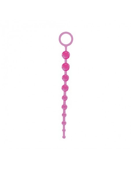 Kulki analne Jammy Jelly Anal 10 Beads Pink - Kulki analne, koraliki analne - 1