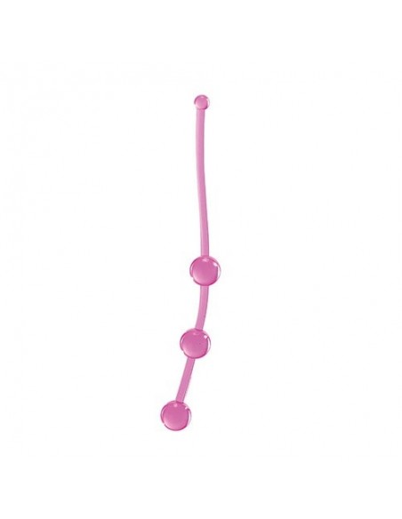 Kulki analne Jammy Jelly Anal 3 Beads Pink - Kulki analne, koraliki analne - 1