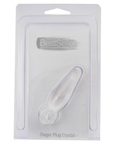 Buttplug Jammy Jelly Anal Finger Plug Crystall - Korki analne pozostałe - 1