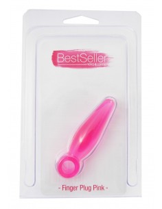 Buttplug Jammy Jelly Anal Finger Plug Pink - Korki analne pozostałe - 1