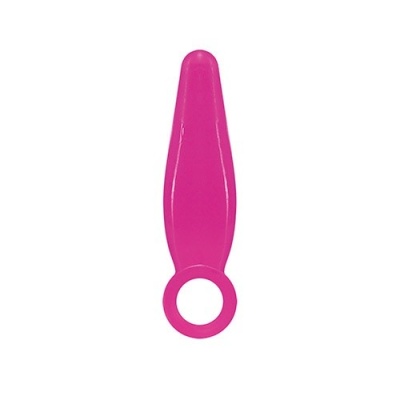 Korek analny JAMMY JELLY Finger Plug 7,2 cm Różowy - 1 2