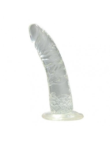 Żelowe Dildo Fallo Jelly Real Rapture Clear 7" - Dilda żelowe - 1