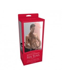 Strapon Rocco Realistic Strap On - Strap-ony, dilda na pasku bez wibracji - 1 2