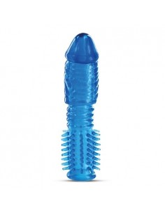 Nakładka Na Penisa X-Tra Sleeve Blue - Przedłużki i nakładki na penisa - 1