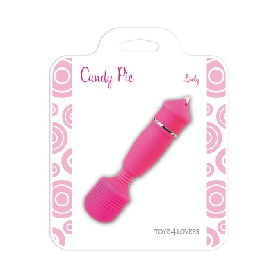 Stymulator dopochwowy Candy Pie Lively 10,5 cm, różowy - 1 2
