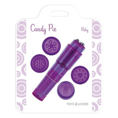 Stymulator Pulsy 10,2 cm fioletowy - 1 2