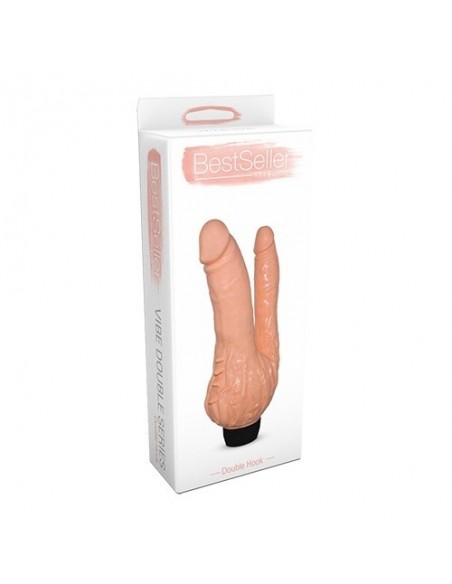 Podwójny wibrator DOUBLE HOOK - Wibratory Realistyczne - 1