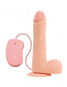 Realistyczny wibrator Real Rapture Flesh 9" - Wibratory Realistyczne - 1 2