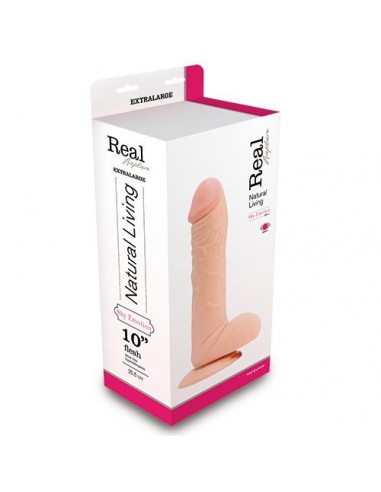 Realistyczny wibrator Real Rapture Flesh 10" - Wibratory Realistyczne - 1