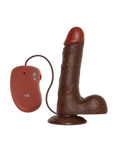 Realistyczny wibrator Real Rapture Brown 8" - Wibratory Realistyczne - 2