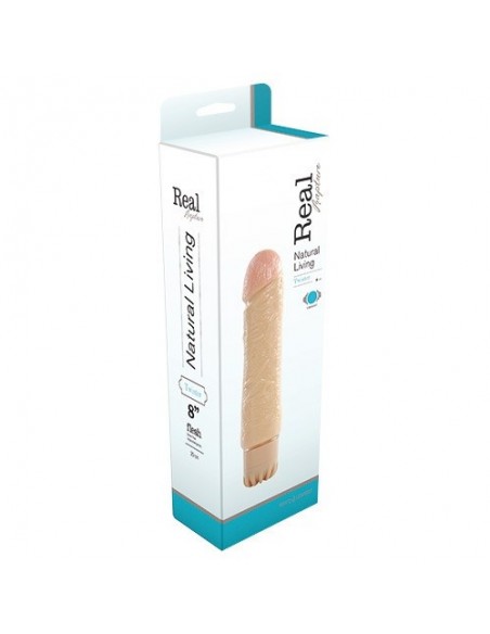 Wibrator realistyczny Real Rapture Twister 8" - Wibratory Realistyczne - 2