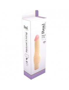 Realistyczny wibrator Real Rapture Upset Jelly Flesh 8" - Wibratory Realistyczne - 1 2