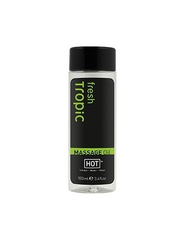 Olejek Do Masażu Hot Massageoel Tropic - Fresh 100 ml - Olejki i żele do masażu - 1