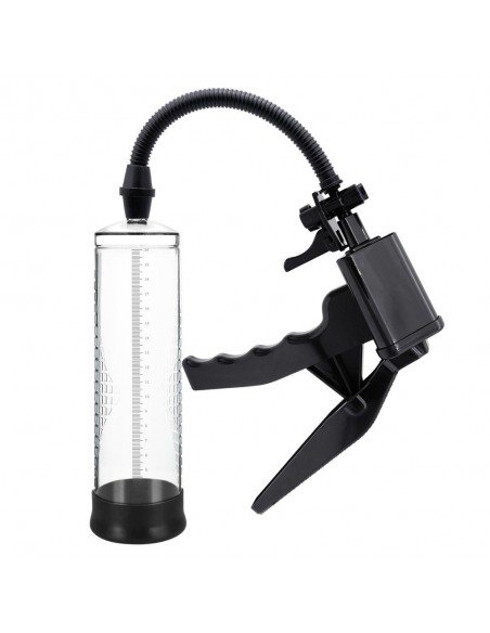 Pompka Erekcyjna Do Penisa Powerpump Pro 02 Black/Clear - Pompki erekcyjne i powiększające penisa - 1
