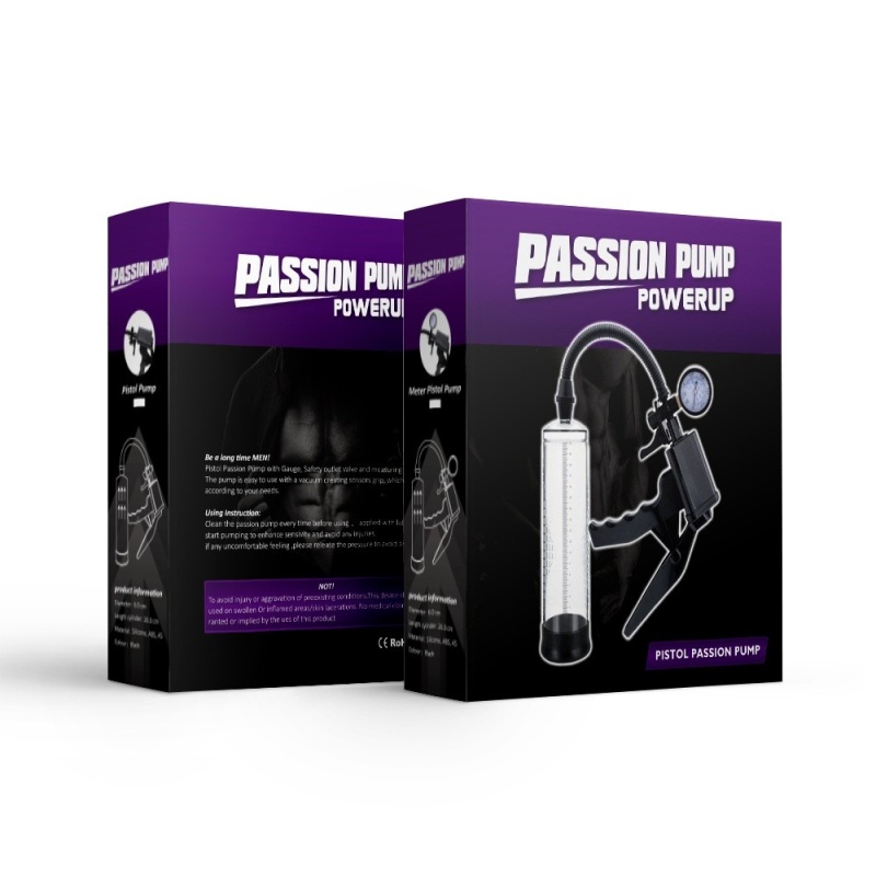 Pompka Erekcyjna Do Penisa Powerpump Pro 02 Black/Clear - 7