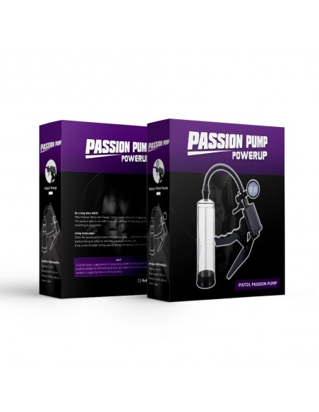 Pompka Erekcyjna Do Penisa Powerpump Pro 02 Black/Clear - Pompki erekcyjne i powiększające penisa - 7