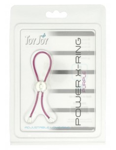 Regulowany Pierścień na Penisa na penisa POWER X RING DARK PURPLE - Pierścienie erekcyjne niewibrujące - 1 2