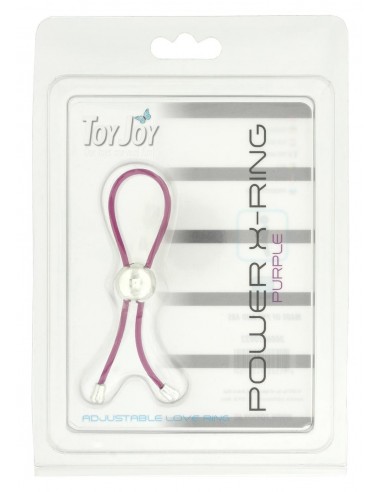 Regulowany Pierścień na Penisa na penisa POWER X RING DARK PURPLE - Pierścienie erekcyjne niewibrujące - 2