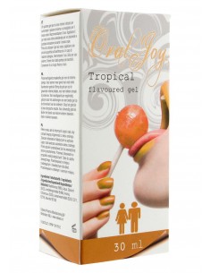 Smakowy Żel Intymny Oral Joy Vanilla - Lubrykanty do seksu klasycznego - 1 2