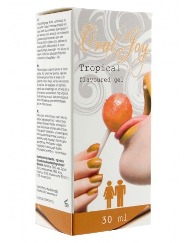 Smakowy Żel Intymny Oral Joy Vanilla - Lubrykanty do seksu klasycznego - 2