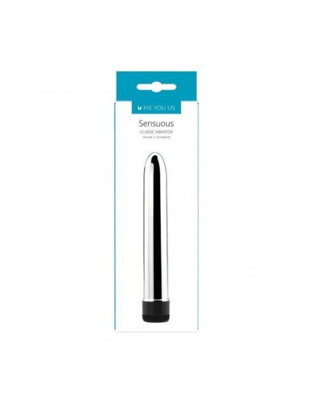 Wibrator Me You Us Sensuous Smooth Vibrator Silver - Wibratory Klasyczne - 2