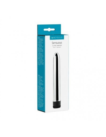Wibrator Me You Us Sensuous Smooth Vibrator Silver - Wibratory Klasyczne - 3