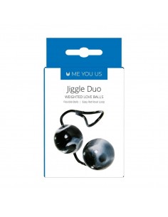 Kulki gejszy Me You Us Jiggle Duo Love Balls - Kulki Gejszy Podwójne i Pojedyncze - 1 2