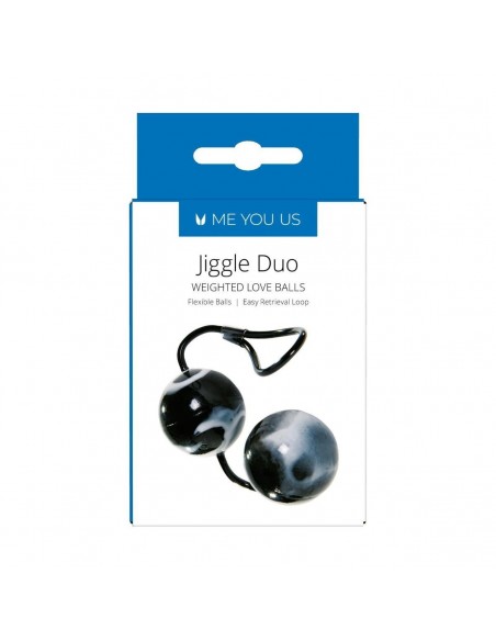 Kulki gejszy Me You Us Jiggle Duo Love Balls - Kulki Gejszy Podwójne i Pojedyncze - 2