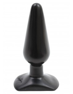Korek analny zatyczka BLACK BUTT PLUG MEDIUM - Korki analne pozostałe - 1 2