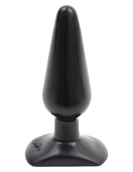 Korek analny zatyczka BLACK BUTT PLUG MEDIUM - Korki analne pozostałe - 2
