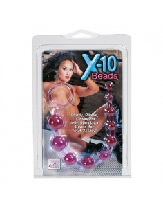 Kulki analne X-10 BEADS PURPLE - Kulki analne, koraliki analne - 1 2