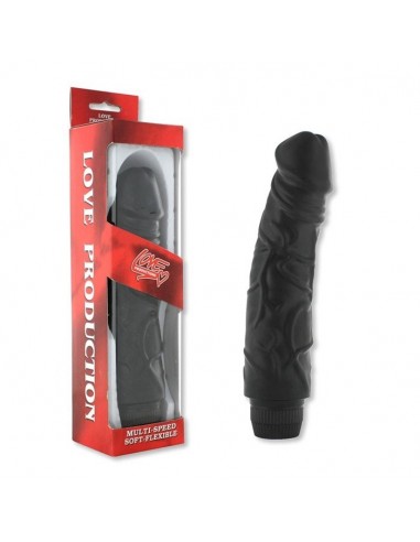 Realistyczny wibrator Perfect Pleasures Vibe Blk 22 cm - Wibratory Realistyczne - 1