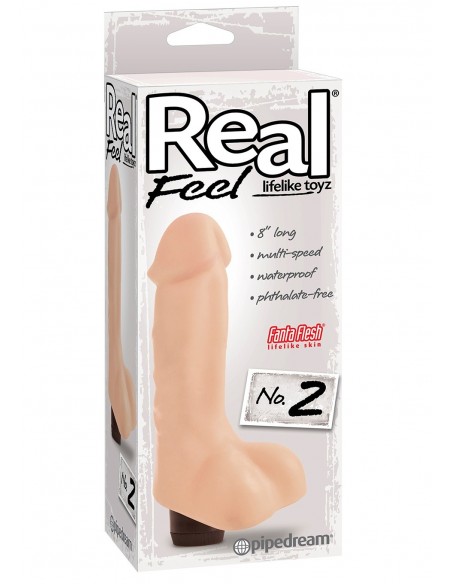 Realistyczny wibrator CYBERSKÓRA REAL FEEL LIFELIKE TOYS NO.2 - Wibratory z cyberskóry - 2