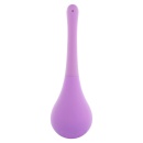 Gruszka analna Squeeze Clean Purple z podwójną końcówką 23,5 cm - 2